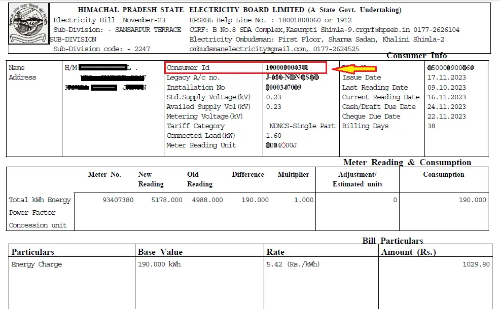 himvidyutsarthi_Electricity_bill_computer_format