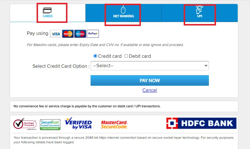 payment Screen 6